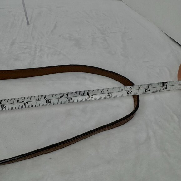 Michael Kors Brown Pebbled Leather Crossbody Shoulder Bag Magnetic Closure READ - Picture 14 of 16